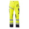 NEXT 4W HI-VI Pantalone unisex, “4 way stretch”, multistagione, in alta visibilità 92% poliestere 8% elastan 280gr/mq EN ISO 20471 CL.2 Thumbnail