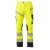 NEXT 4W HI-VI Pantalone unisex, “4 way stretch”, multistagione, in alta visibilità 92% poliestere 8% elastan 280gr/mq EN ISO 20471 CL.2 Thumbnail