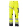 NEXT 4W HI-VI Pantalone unisex, “4 way stretch”, multistagione, in alta visibilità 92% poliestere 8% elastan 280gr/mq EN ISO 20471 CL.2 Thumbnail
