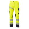 NEXT 4W HI-VI Pantalone unisex, “4 way stretch”, multistagione, in alta visibilità 92% poliestere 8% elastan 280gr/mq EN ISO 20471 CL.2 Thumbnail