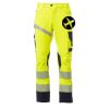 NEXT 4W HI-VI Pantalone unisex, “4 way stretch”, multistagione, in alta visibilità 92% poliestere 8% elastan 280gr/mq EN ISO 20471 CL.2 Thumbnail