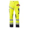 NEXT 4W HI-VI Pantalone unisex, “4 way stretch”, multistagione, in alta visibilità 92% poliestere 8% elastan 280gr/mq EN ISO 20471 CL.2 Thumbnail