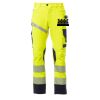 NEXT 4W HI-VI Pantalone unisex, “4 way stretch”, multistagione, in alta visibilità 92% poliestere 8% elastan 280gr/mq EN ISO 20471 CL.2 Thumbnail