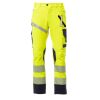 NEXT 4W HI-VI Pantalone unisex, “4 way stretch”, multistagione, in alta visibilità 92% poliestere 8% elastan 280gr/mq EN ISO 20471 CL.2 Thumbnail