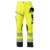 NEXT 4W HI-VI Pantalone unisex, “4 way stretch”, multistagione, in alta visibilità 92% poliestere 8% elastan 280gr/mq EN ISO 20471 CL.2 Thumbnail