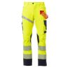 NEXT 4W HI-VI Pantalone unisex, “4 way stretch”, multistagione, in alta visibilità 92% poliestere 8% elastan 280gr/mq EN ISO 20471 CL.2 Thumbnail