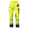 NEXT 4W HI-VI Pantalone unisex, “4 way stretch”, multistagione, in alta visibilità 92% poliestere 8% elastan 280gr/mq EN ISO 20471 CL.2 Thumbnail