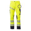 NEXT 4W HI-VI Pantalone unisex, “4 way stretch”, multistagione, in alta visibilità 92% poliestere 8% elastan 280gr/mq EN ISO 20471 CL.2 Thumbnail
