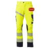 NEXT 4W HI-VI Pantalone unisex, “4 way stretch”, multistagione, in alta visibilità 92% poliestere 8% elastan 280gr/mq EN ISO 20471 CL.2 Thumbnail