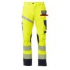 NEXT 4W HI-VI Pantalone unisex, “4 way stretch”, multistagione, in alta visibilità 92% poliestere 8% elastan 280gr/mq EN ISO 20471 CL.2 Thumbnail