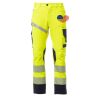 NEXT 4W HI-VI Pantalone unisex, “4 way stretch”, multistagione, in alta visibilità 92% poliestere 8% elastan 280gr/mq EN ISO 20471 CL.2 Thumbnail
