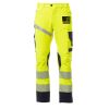 NEXT 4W HI-VI Pantalone unisex, “4 way stretch”, multistagione, in alta visibilità 92% poliestere 8% elastan 280gr/mq EN ISO 20471 CL.2 Thumbnail