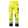 NEXT 4W HI-VI Pantalone unisex, “4 way stretch”, multistagione, in alta visibilità 92% poliestere 8% elastan 280gr/mq EN ISO 20471 CL.2 Thumbnail
