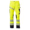 NEXT 4W HI-VI Pantalone unisex, “4 way stretch”, multistagione, in alta visibilità 92% poliestere 8% elastan 280gr/mq EN ISO 20471 CL.2 Thumbnail