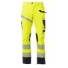 NEXT 4W HI-VI Pantalone unisex, “4 way stretch”, multistagione, in alta visibilità 92% poliestere 8% elastan 280gr/mq EN ISO 20471 CL.2 Thumbnail