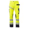 NEXT 4W HI-VI Pantalone unisex, “4 way stretch”, multistagione, in alta visibilità 92% poliestere 8% elastan 280gr/mq EN ISO 20471 CL.2 Thumbnail