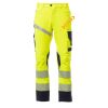 NEXT 4W HI-VI Pantalone unisex, “4 way stretch”, multistagione, in alta visibilità 92% poliestere 8% elastan 280gr/mq EN ISO 20471 CL.2 Thumbnail