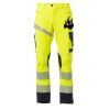 NEXT 4W HI-VI Pantalone unisex, “4 way stretch”, multistagione, in alta visibilità 92% poliestere 8% elastan 280gr/mq EN ISO 20471 CL.2 Thumbnail