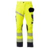 NEXT 4W HI-VI Pantalone unisex, “4 way stretch”, multistagione, in alta visibilità 92% poliestere 8% elastan 280gr/mq EN ISO 20471 CL.2 Thumbnail