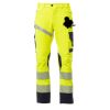 NEXT 4W HI-VI Pantalone unisex, “4 way stretch”, multistagione, in alta visibilità 92% poliestere 8% elastan 280gr/mq EN ISO 20471 CL.2 Thumbnail