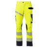 NEXT 4W HI-VI Pantalone unisex, “4 way stretch”, multistagione, in alta visibilità 92% poliestere 8% elastan 280gr/mq EN ISO 20471 CL.2 Thumbnail