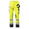 NEXT 4W HI-VI Pantalone unisex, “4 way stretch”, multistagione, in alta visibilità 92% poliestere 8% elastan 280gr/mq EN ISO 20471 CL.2 Thumbnail