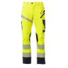 NEXT 4W HI-VI Pantalone unisex, “4 way stretch”, multistagione, in alta visibilità 92% poliestere 8% elastan 280gr/mq EN ISO 20471 CL.2 Thumbnail