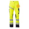 NEXT 4W HI-VI Pantalone unisex, “4 way stretch”, multistagione, in alta visibilità 92% poliestere 8% elastan 280gr/mq EN ISO 20471 CL.2 Thumbnail