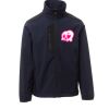Galway Payper Softshell da uomo bicolore elasticizzato con tasca al petto 95% poliestere 5% elastan 320gr Thumbnail