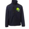 Galway Payper Softshell da uomo bicolore elasticizzato con tasca al petto 95% poliestere 5% elastan 320gr Thumbnail