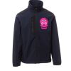 Galway Payper Softshell da uomo bicolore elasticizzato con tasca al petto 95% poliestere 5% elastan 320gr Thumbnail