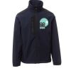 Galway Payper Softshell da uomo bicolore elasticizzato con tasca al petto 95% poliestere 5% elastan 320gr Thumbnail