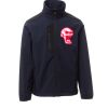 Galway Payper Softshell da uomo bicolore elasticizzato con tasca al petto 95% poliestere 5% elastan 320gr Thumbnail