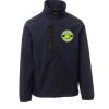 Galway Payper Softshell da uomo bicolore elasticizzato con tasca al petto 95% poliestere 5% elastan 320gr Thumbnail