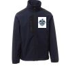 Galway Payper Softshell da uomo bicolore elasticizzato con tasca al petto 95% poliestere 5% elastan 320gr Thumbnail