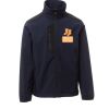 Galway Payper Softshell da uomo bicolore elasticizzato con tasca al petto 95% poliestere 5% elastan 320gr Thumbnail