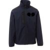 Galway Payper Softshell da uomo bicolore elasticizzato con tasca al petto 95% poliestere 5% elastan 320gr Thumbnail