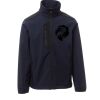 Galway Payper Softshell da uomo bicolore elasticizzato con tasca al petto 95% poliestere 5% elastan 320gr Thumbnail
