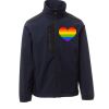 Galway Payper Softshell da uomo bicolore elasticizzato con tasca al petto 95% poliestere 5% elastan 320gr Thumbnail