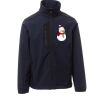Galway Payper Softshell da uomo bicolore elasticizzato con tasca al petto 95% poliestere 5% elastan 320gr Thumbnail