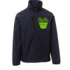 Galway Payper Softshell da uomo bicolore elasticizzato con tasca al petto 95% poliestere 5% elastan 320gr Thumbnail