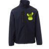 Galway Payper Softshell da uomo bicolore elasticizzato con tasca al petto 95% poliestere 5% elastan 320gr Thumbnail