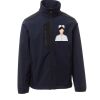 Galway Payper Softshell da uomo bicolore elasticizzato con tasca al petto 95% poliestere 5% elastan 320gr Thumbnail
