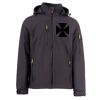 Creek L.I.T. Payper Softshell 3 strati leggero con cappuccio removibile 88% nylon 12% elastan 240gr Thumbnail