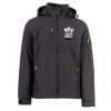 Creek L.I.T. Payper Softshell 3 strati leggero con cappuccio removibile 88% nylon 12% elastan 240gr Thumbnail