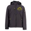 Creek L.I.T. Payper Softshell 3 strati leggero con cappuccio removibile 88% nylon 12% elastan 240gr Thumbnail