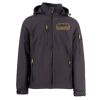Creek L.I.T. Payper Softshell 3 strati leggero con cappuccio removibile 88% nylon 12% elastan 240gr Thumbnail