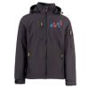 Creek L.I.T. Payper Softshell 3 strati leggero con cappuccio removibile 88% nylon 12% elastan 240gr Thumbnail