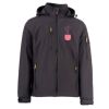 Creek L.I.T. Payper Softshell 3 strati leggero con cappuccio removibile 88% nylon 12% elastan 240gr Thumbnail