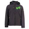 Creek L.I.T. Payper Softshell 3 strati leggero con cappuccio removibile 88% nylon 12% elastan 240gr Thumbnail